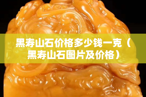 黑寿山石价格多少钱一克（黑寿山石图片及价格）