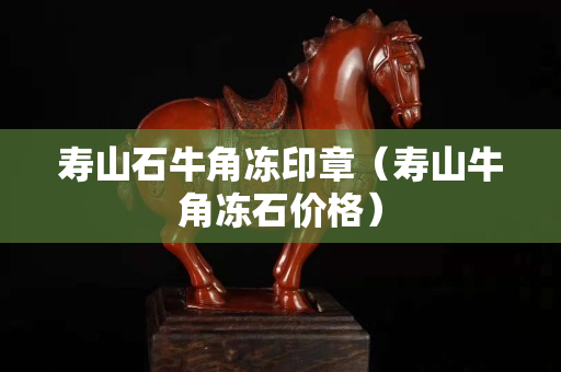 寿山石牛角冻印章（寿山牛角冻石价格）
