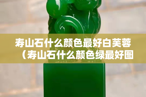 寿山石什么颜色最好白芙蓉（寿山石什么颜色绿最好图片）