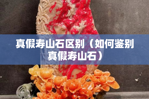 真假寿山石区别（如何鉴别真假寿山石）