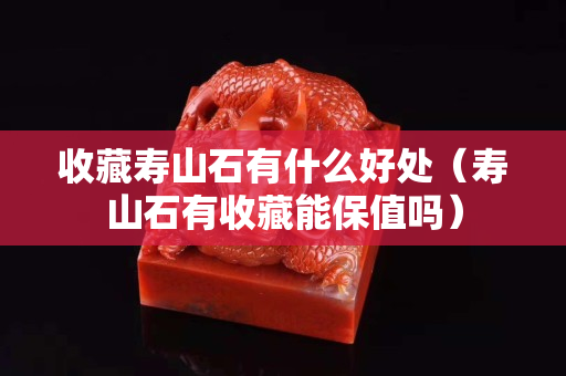 收藏寿山石有什么好处（寿山石有收藏能保值吗）