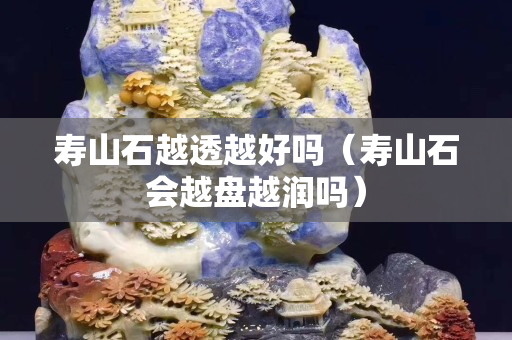 寿山石越透越好吗（寿山石会越盘越润吗）