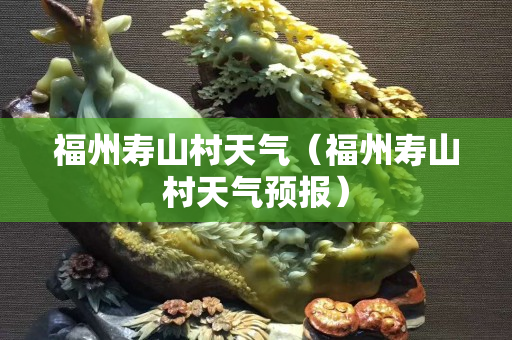 福州寿山村天气（福州寿山村天气预报）