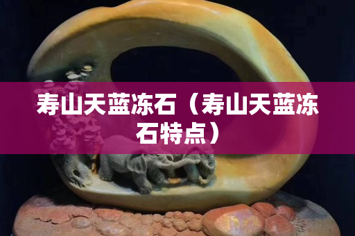 寿山天蓝冻石（寿山天蓝冻石特点）