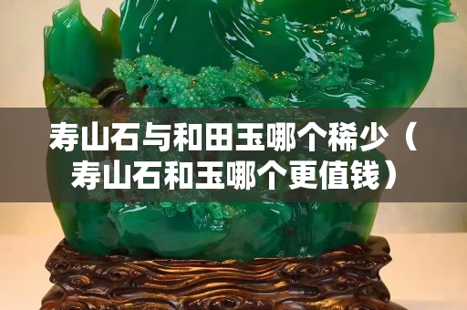 寿山石与和田玉哪个稀少（寿山石和玉哪个更值钱）
