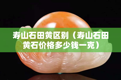 寿山石田黄区别（寿山石田黄石价格多少钱一克）