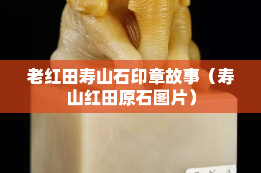 老红田寿山石印章故事（寿山红田原石图片）