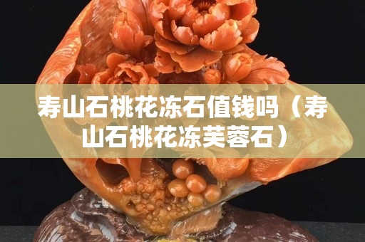 寿山石桃花冻石值钱吗（寿山石桃花冻芙蓉石）