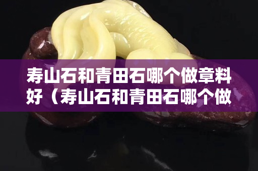 寿山石和青田石哪个做章料好（寿山石和青田石哪个做章料好一些）