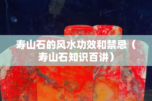寿山石的风水功效和禁忌（寿山石知识百讲）