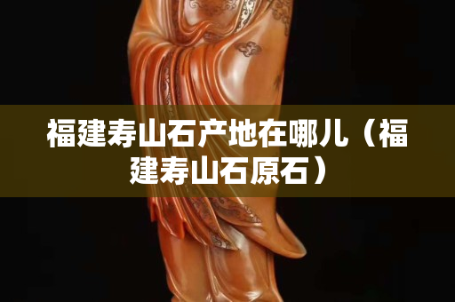 福建寿山石产地在哪儿（福建寿山石原石）