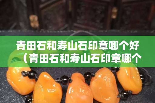 青田石和寿山石印章哪个好（青田石和寿山石印章哪个好些）
