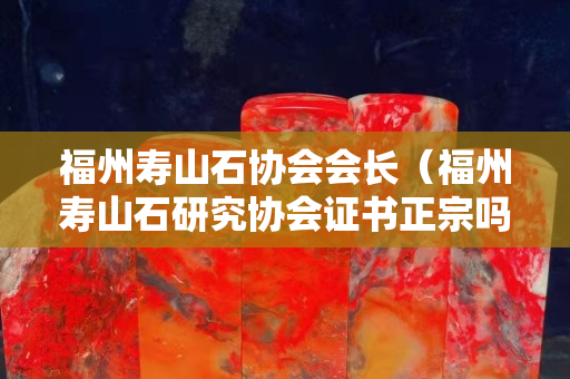 福州寿山石协会会长（福州寿山石研究协会证书正宗吗）