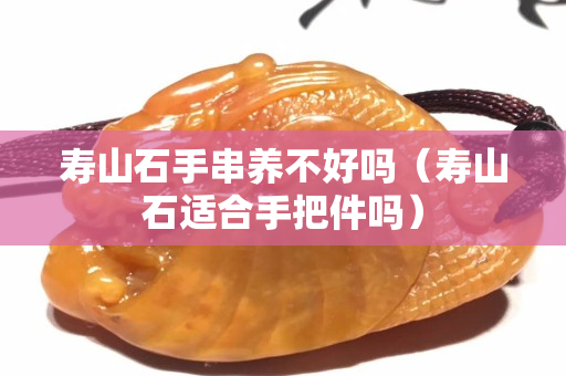 寿山石手串养不好吗（寿山石适合手把件吗）