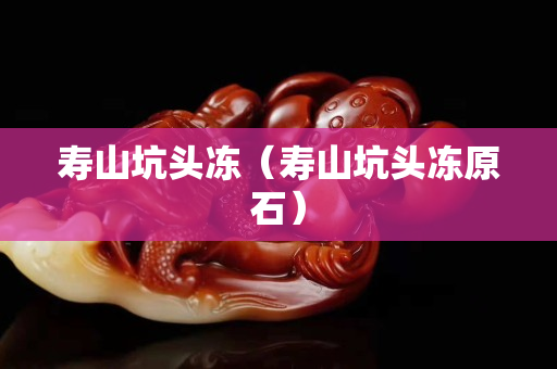 寿山坑头冻（寿山坑头冻原石）