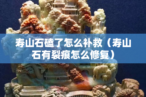 寿山石磕了怎么补救（寿山石有裂痕怎么修复）