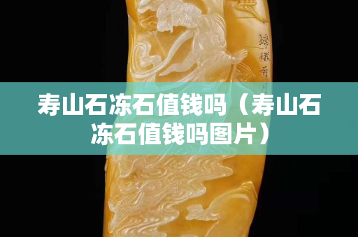 寿山石冻石值钱吗（寿山石冻石值钱吗图片）