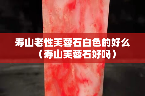 寿山老性芙蓉石白色的好么（寿山芙蓉石好吗）