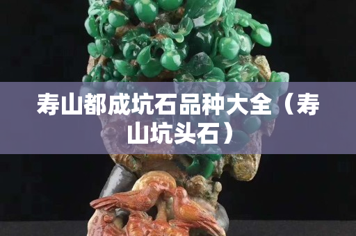 寿山都成坑石品种大全（寿山坑头石）