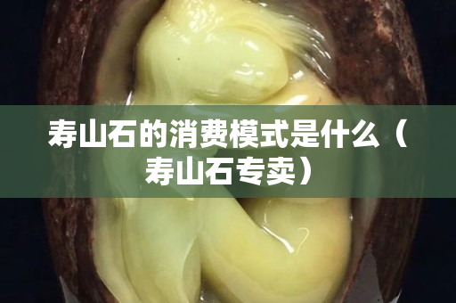 寿山石的消费模式是什么（寿山石专卖）