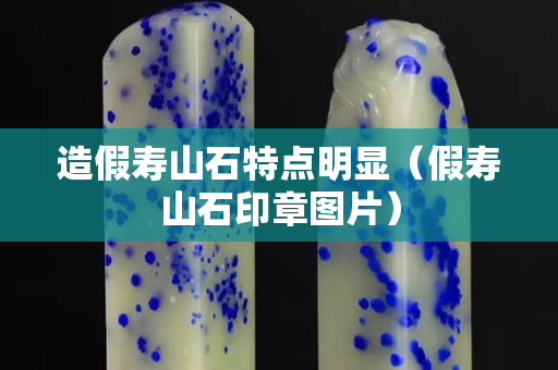 造假寿山石特点明显（假寿山石印章图片）