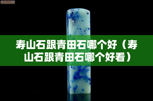 寿山石跟青田石哪个好（寿山石跟青田石哪个好看）