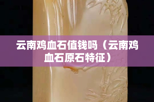 云南鸡血石值钱吗（云南鸡血石原石特征）