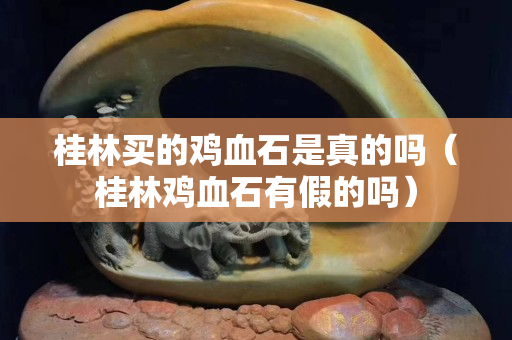 桂林买的鸡血石是真的吗（桂林鸡血石有假的吗）