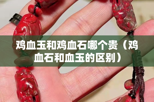 鸡血玉和鸡血石哪个贵（鸡血石和血玉的区别）