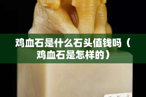 鸡血石是什么石头值钱吗（鸡血石是怎样的）