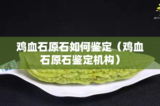 鸡血石原石如何鉴定（鸡血石原石鉴定机构）