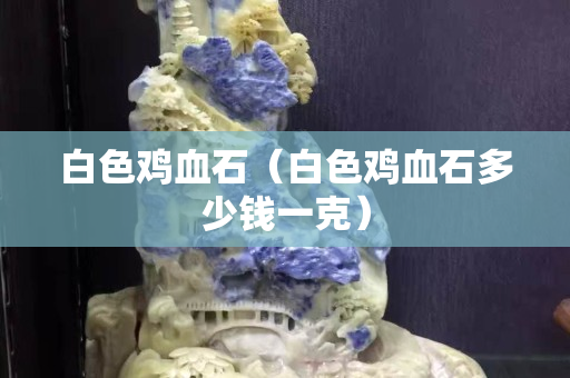 白色鸡血石（白色鸡血石多少钱一克）