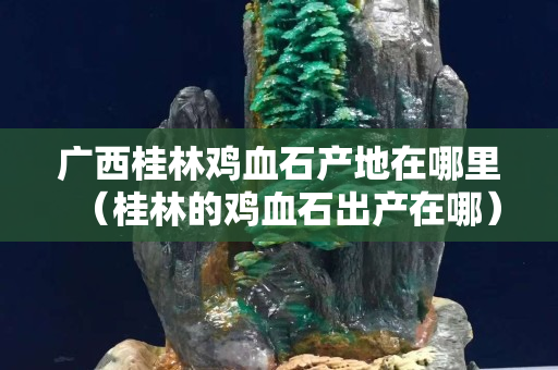 广西桂林鸡血石产地在哪里（桂林的鸡血石出产在哪）