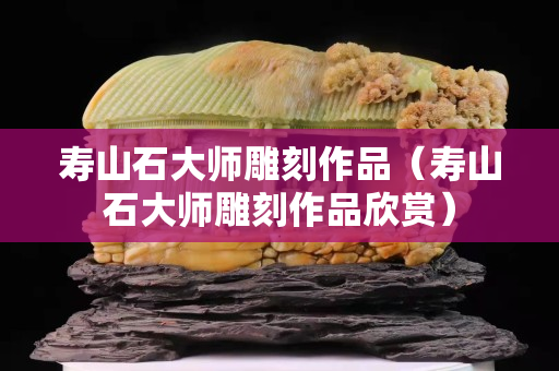 寿山石大师雕刻作品（寿山石大师雕刻作品欣赏）