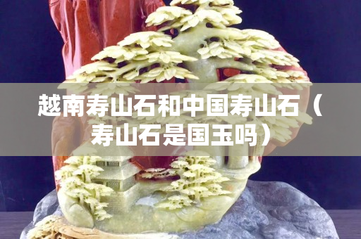越南寿山石和中国寿山石（寿山石是国玉吗）