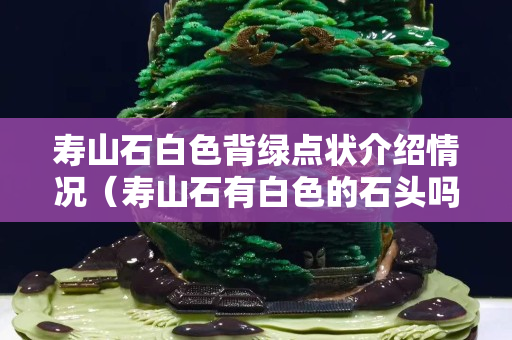 寿山石白色背绿点状介绍情况（寿山石有白色的石头吗）