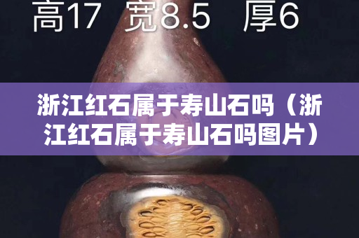 浙江红石属于寿山石吗（浙江红石属于寿山石吗图片）