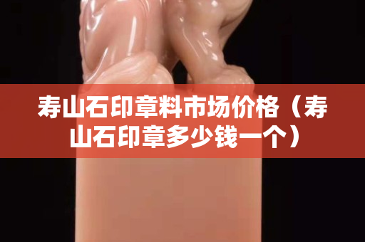 寿山石印章料市场价格（寿山石印章多少钱一个）