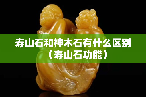 寿山石和神木石有什么区别（寿山石功能）