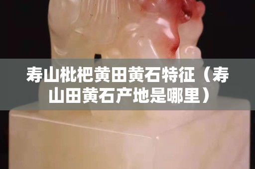 寿山枇杷黄田黄石特征（寿山田黄石产地是哪里）