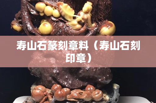 寿山石篆刻章料（寿山石刻印章）
