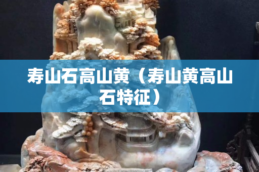 寿山石高山黄（寿山黄高山石特征）