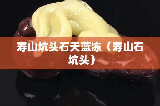 寿山坑头石天蓝冻（寿山石 坑头）