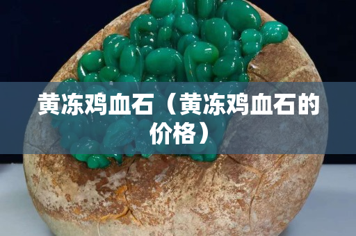 黄冻鸡血石（黄冻鸡血石的价格）