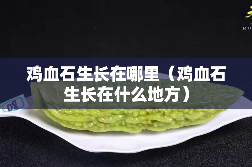 鸡血石生长在哪里（鸡血石生长在什么地方）
