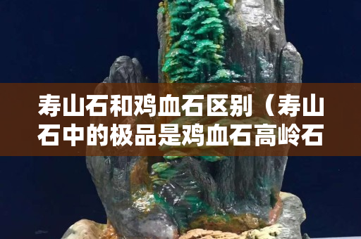 寿山石和鸡血石区别（寿山石中的极品是鸡血石高岭石地开石）