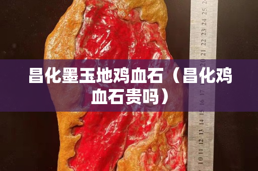 昌化墨玉地鸡血石（昌化鸡血石贵吗）