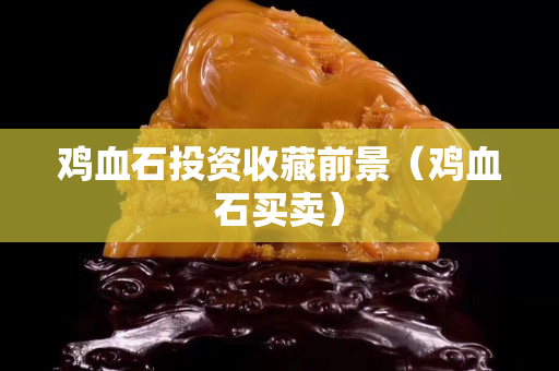 鸡血石投资收藏前景（鸡血石买卖）