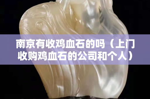 南京有收鸡血石的吗（上门收购鸡血石的公司和个人）