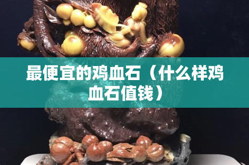 最便宜的鸡血石（什么样鸡血石值钱）